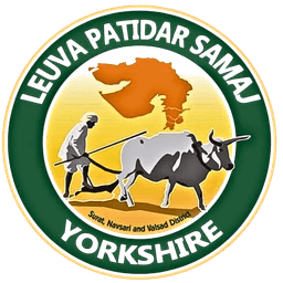 The Leuva Patidar Samaj (SNB) of Yorkshire crest
